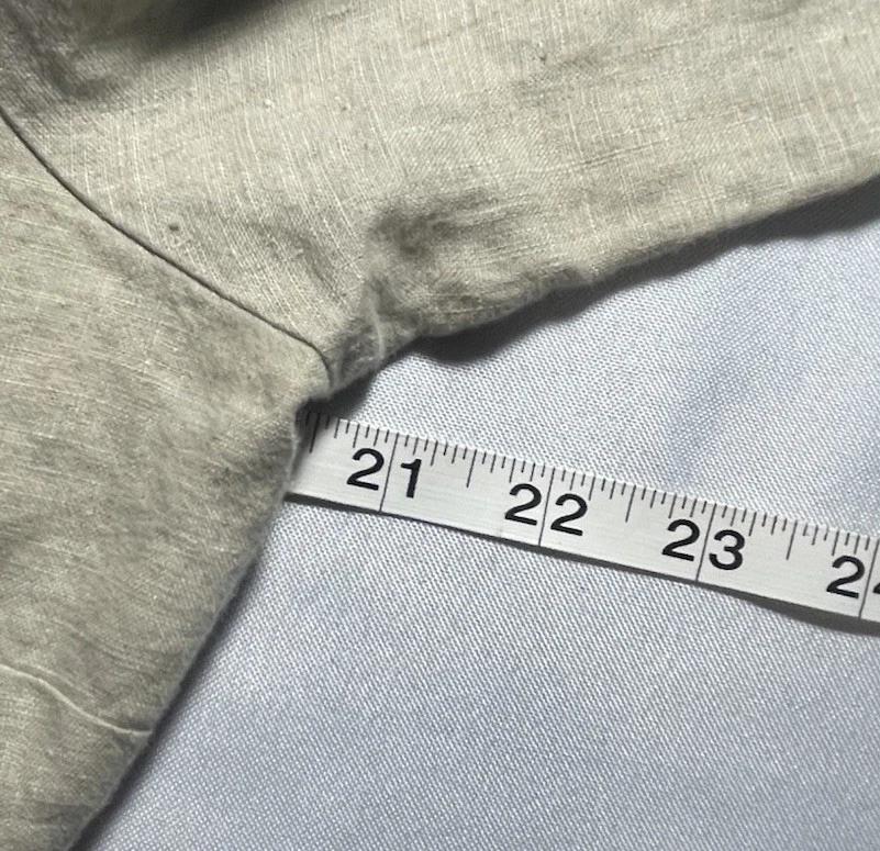 Maurice’s Linen Shirt With Hood Zipper Jacket Women’s Large - Image 4 of 4