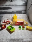 Vintage 1979 Fisher Price Little People Pop-Up Camper Set #992