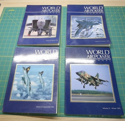 World Air Power Journal Lot of 4 - 1995 Full Year: Spring, Summer, Fall & Winter