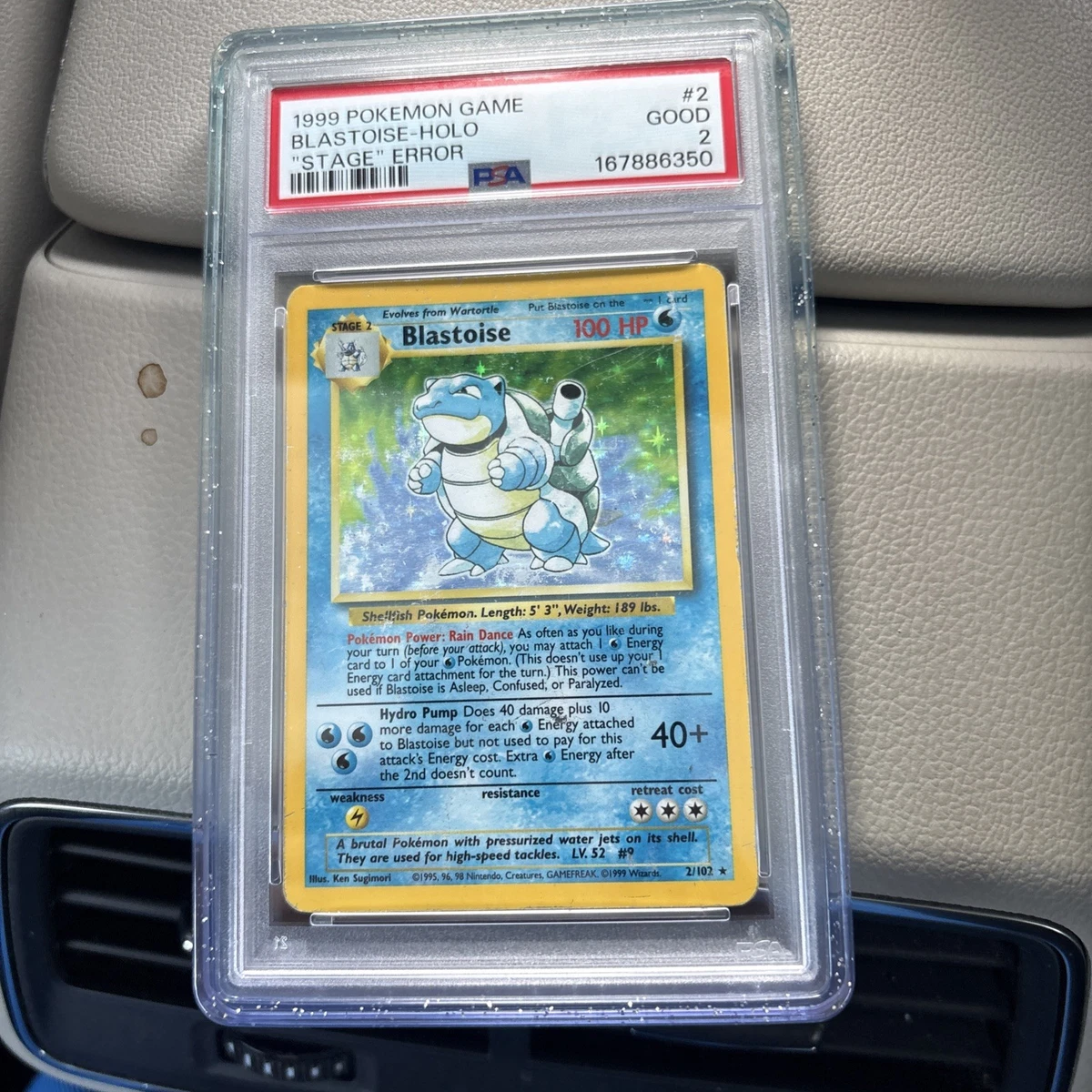 25+ Blastoise Pokémon TCG Holo Rare Base Set Individual
