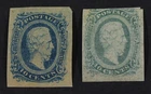 CKStamps: US Stamps Collection CSA Scott#11 11a Mint H OG
