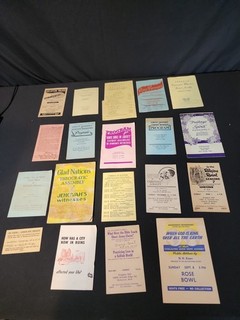 Lot Of 19 Jehovas Whitness IBSA Watchtower Fliers Ect.