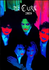 2026 Wall Calendar (12pg) THE CURE Vintage Music Photo Poster 1288