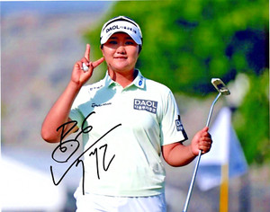 Hae Ran Ryu signed LPGA star signed autographed 8x10 golf photo Suwon Korea z