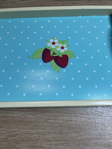 VTG Le Toy Van Honeybake Wood Strawberry play kitchen tea tray TV276 England - Picture 3 of 10