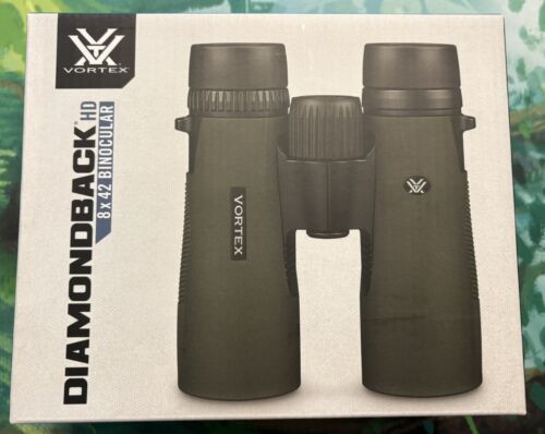 Vortex Diamondback HD 8x42 Binoculars DB-214 NEW NIB (MSRP $319.99 Free Shipping - Picture 5 of 9