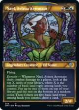 x4 Nael, Avizoa Aeronaut - Showcase U MTG Dominaria United M/NM, English