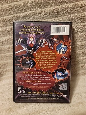 NightWalker - DVD Vol. 1: Midnight Detective (DVD, 2001) Anime
