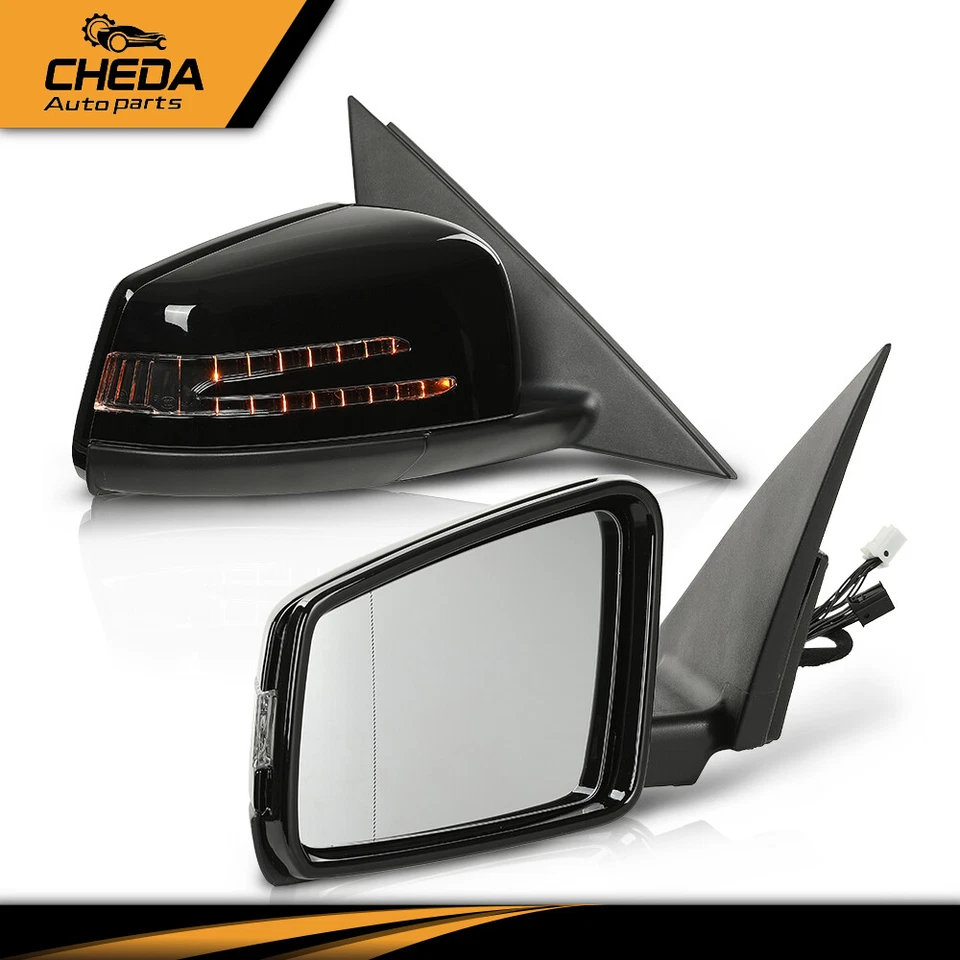 Боковое зеркало заднего вида левое и правое подходит для Mercedes C300 Benz класса C W204 C200 - Изображение 2 из 4