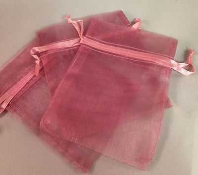 80 Sobres De Lavanda En Bolsas De Organza Roja – Hechos En USA – Aromatiza Armarios Y Cajones