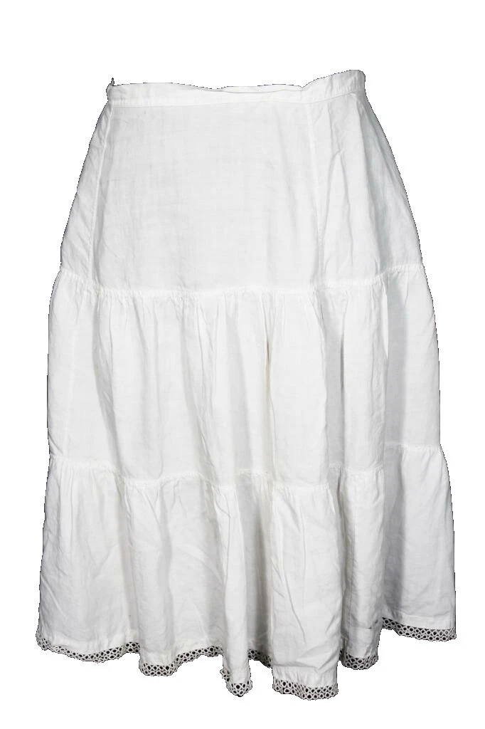 Faldas Vintage Pre Blanco 1920 para De mujer
