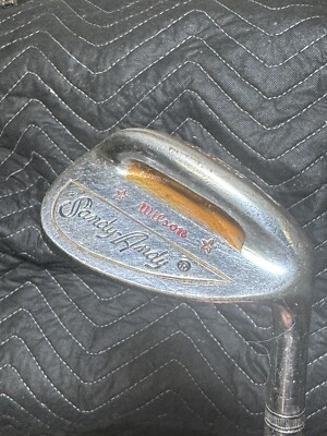 Vintage Wilson R-61 Sandy Andy Sand Wedge Steel Shaft Right Hand Pre-Patent