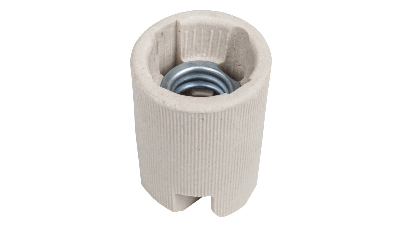 E14 ceramic lampholder HLDR-E14 02170 /T2UK