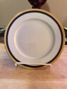 Haviland Symphony Black and Gold Salad Plate. New.