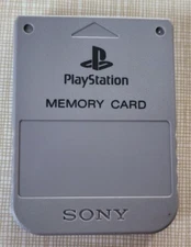 Playstation 1 PS1 Official OEM 15 Block Memory Card SCPH-1020 TESTED US SELLER