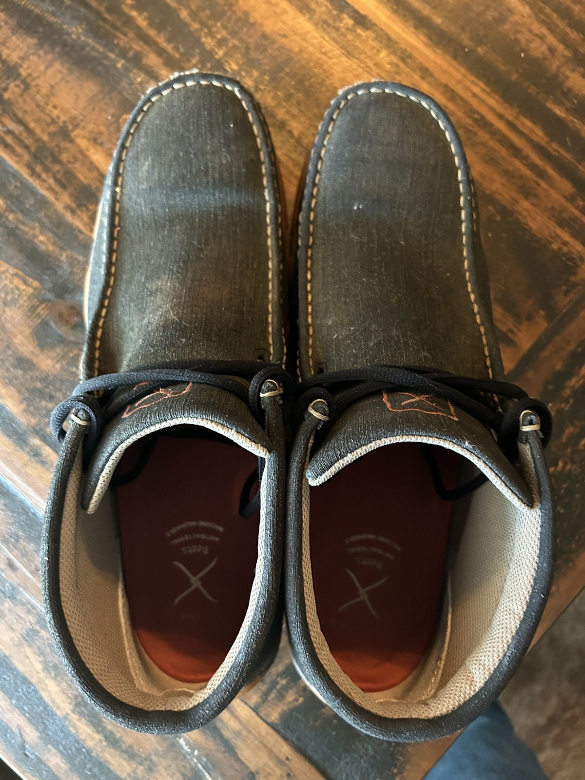 Twisted X Men's Work Chukka Driving Shoes Steel Toe MDMST03 eBay