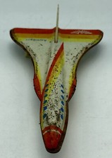 Werbemodell Flugzeug Tupolev TU144 Concorde Russland  Jahre 70 Tin T
