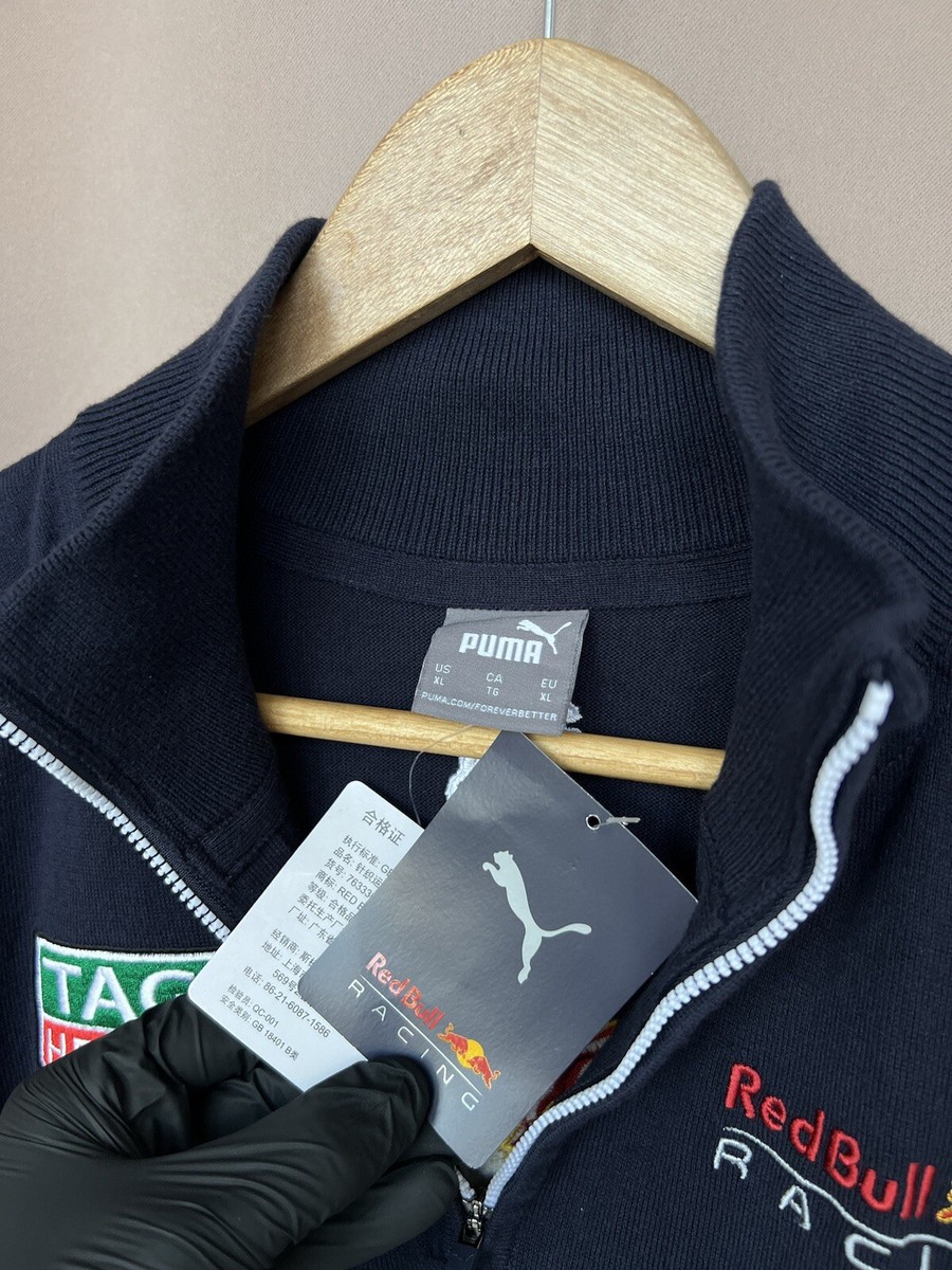 Puma Red Bull Racing F1 Team Half Zip Pullover Mobil 1 Navy
