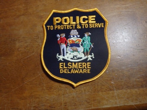 VINTAGE ELSMERE DELWARE COLLECTIBLE OBSOLETE SHOULDER PATCH BX 11#20