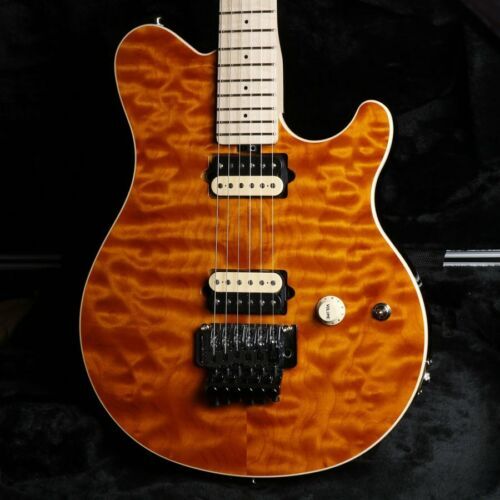 Electric Guitar Ernie Ball by Music Man LUKE Radiance Red 18V