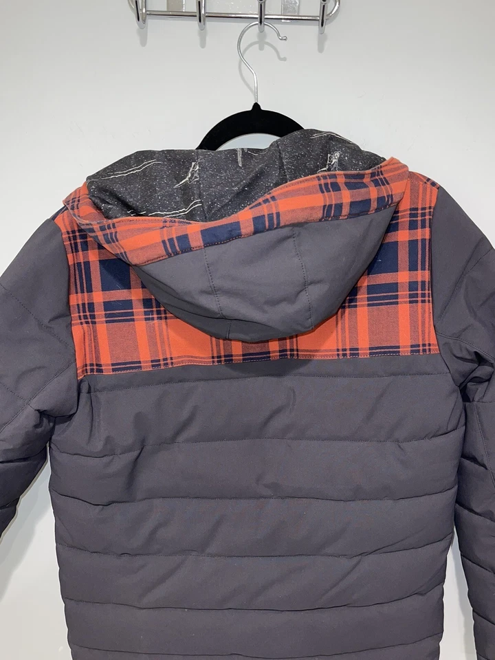 Jaqueta de neve O'Neill carregador aventura isolada meninos jovens 14 cinza granito - Imagem 3 de 3