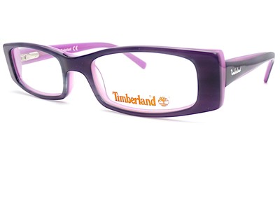 Timberland Petite Brille Brillengestell Lila Flieder 48mm Damen Eyeglasses TB1260 080