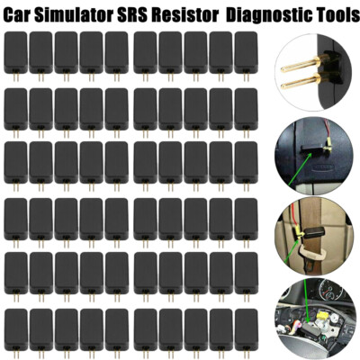 100 X Car Simulator Emulator SRS Resistor Bypass Fault Finding Diagnostic Tools - Foto 8