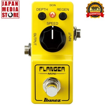 Ibanez FLMINI Flanger Mini Gitarren-Effekt-Pedal Brandneu mit Box