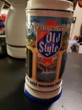 Old Style Beer Stein Made In USA 1987 Limited Edition Textured America’s Best