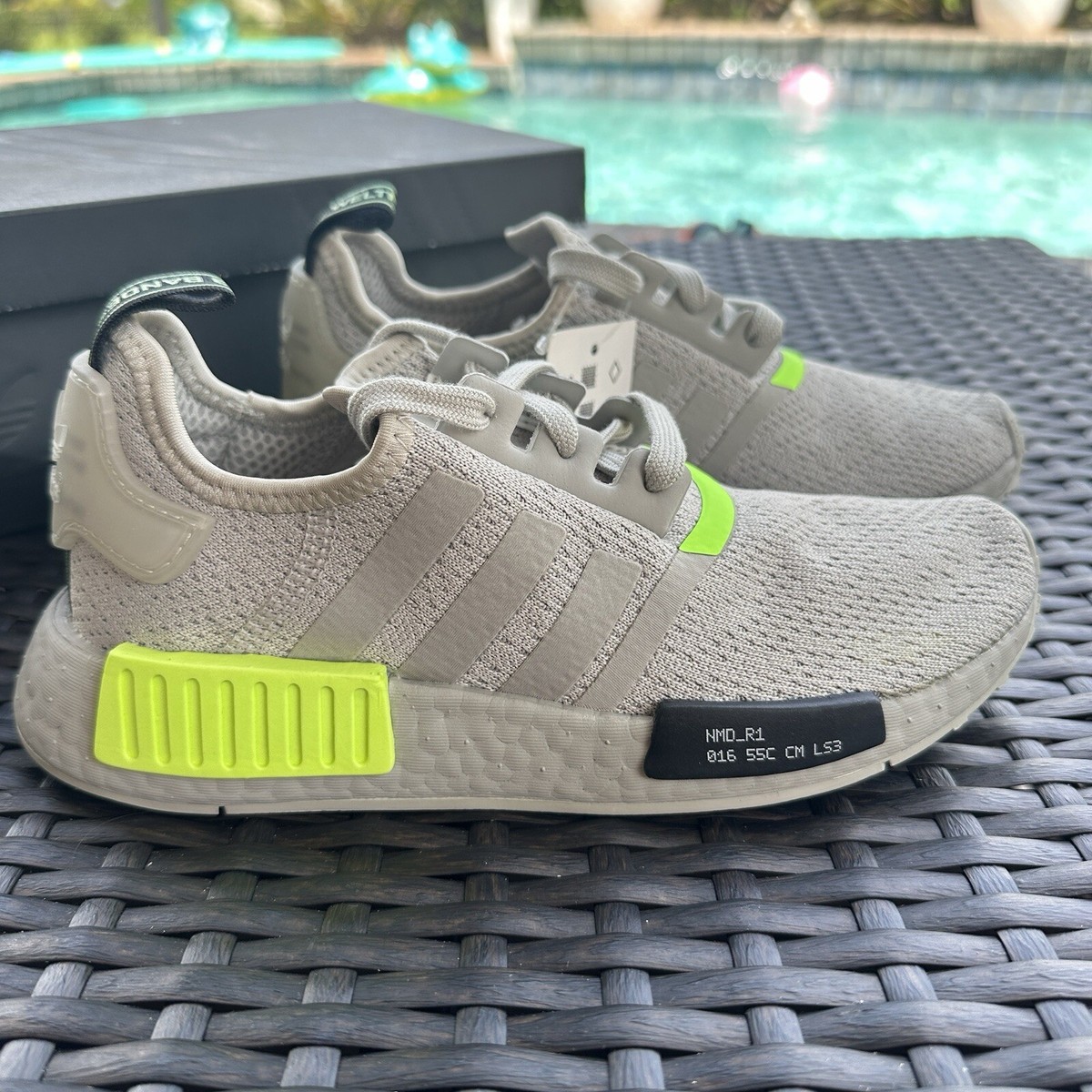 adidas gazelle silver green womens Shop Green Mens adidas NMD R1 Lace Up Sneakers  Shoebacca