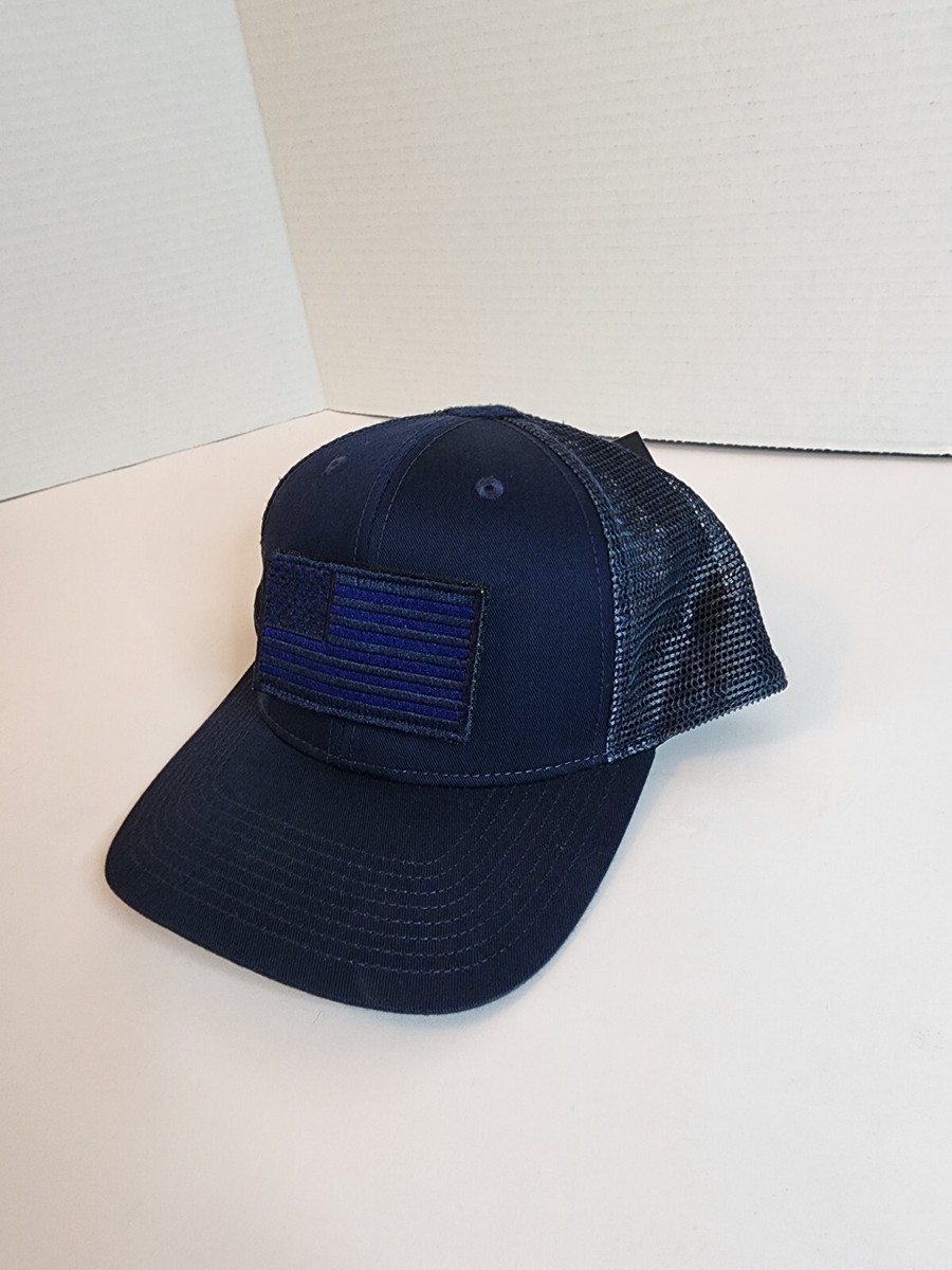 511 Tactical Patch Hat Navy Blue American Flag Good Condition with  Tags