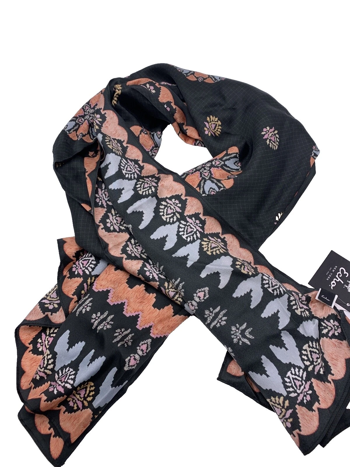 Bufandas y estolas ECHO negro Floral para De mujer
