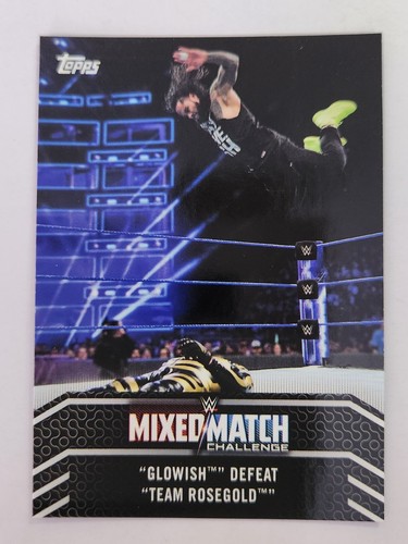 2018 Topps WWE Women's Division MIXED MATCH #MM-16 JIMMY USO DEF. GOLDUST - Picture 1 of 2