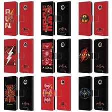 OFFICIAL THE FLASH 2023 GRAPHICS LEATHER BOOK WALLET CASE FOR MOTOROLA PHONES 2