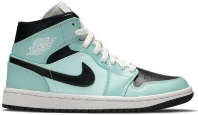 Jordan 1 Mid Aqua Black W for sale | eBay
