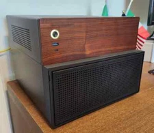 Jonsbo N4 - Front Adapter for 2x Slim Fans (Black or White)