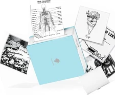 Bluetooth Pocket Printer for Learning Assistance, Study Notes, Work, Fun