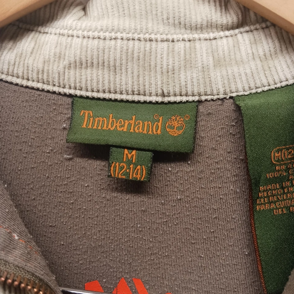 Chaqueta de pana Timberland #73 tostada para niños talla mediana (12-14) Foto 3 de 4