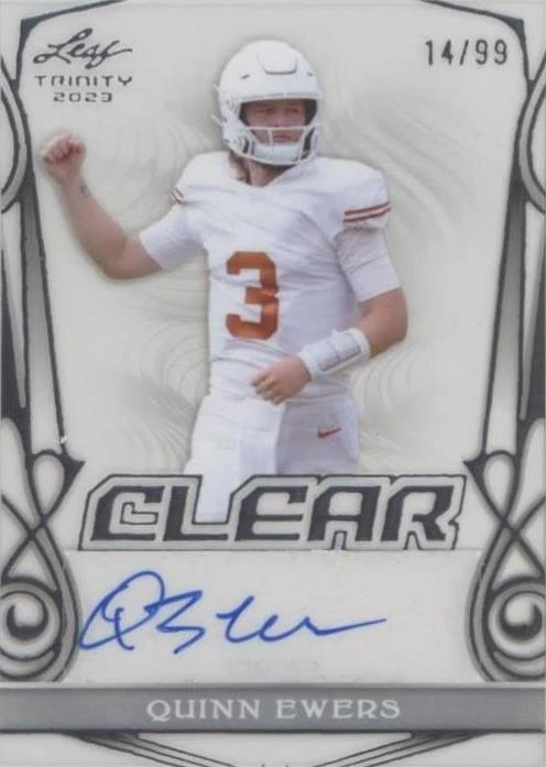 2023 Leaf Trinity Quinn Ewers #CA-QE1