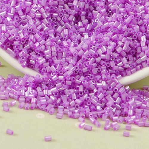 Lotto 2600 pz 2 x 3 mm perline distanziatrici sciolte tubo piccolo cristallo vetro per produzione di gioielli - Foto 14 di 16