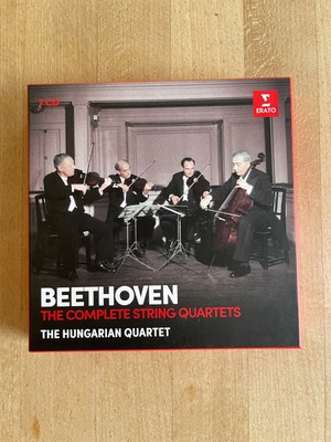 Beethoven - The String Quartets [7 Discs] von Hungarian Quartet  (CD)