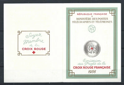 France Carnet Croix Rouge 1956 Neuf** - Photo 1/2