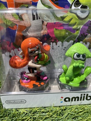 Splatoon : Inkling Girl & Boy & Squid Amiibo - 3-Pack