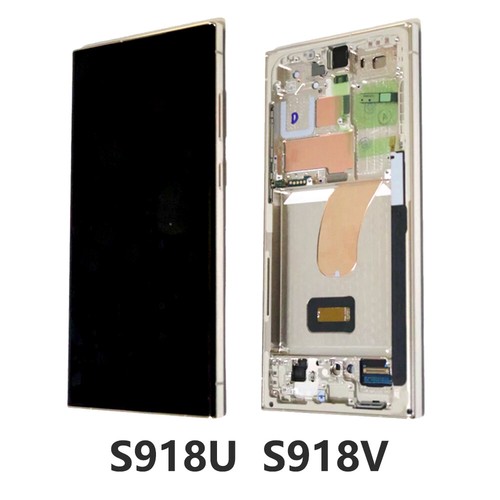 For Samsung Galaxy S23 Ultra S918U OLED Display Touch Screen Digitizer + Frame - Picture 17 of 17