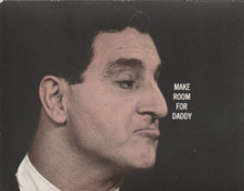 Orig NBC Telop Bump Card Promo Photo 1950's Make Room For Daddy Danny Thomas DBW