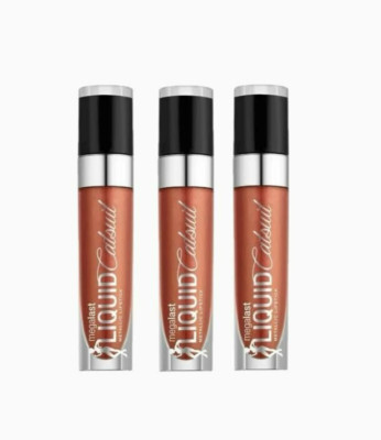 wet n wild MegaLast Liquid Catsuit Matte Lipstick, Bail In love 0.21 oz - 3 PACK