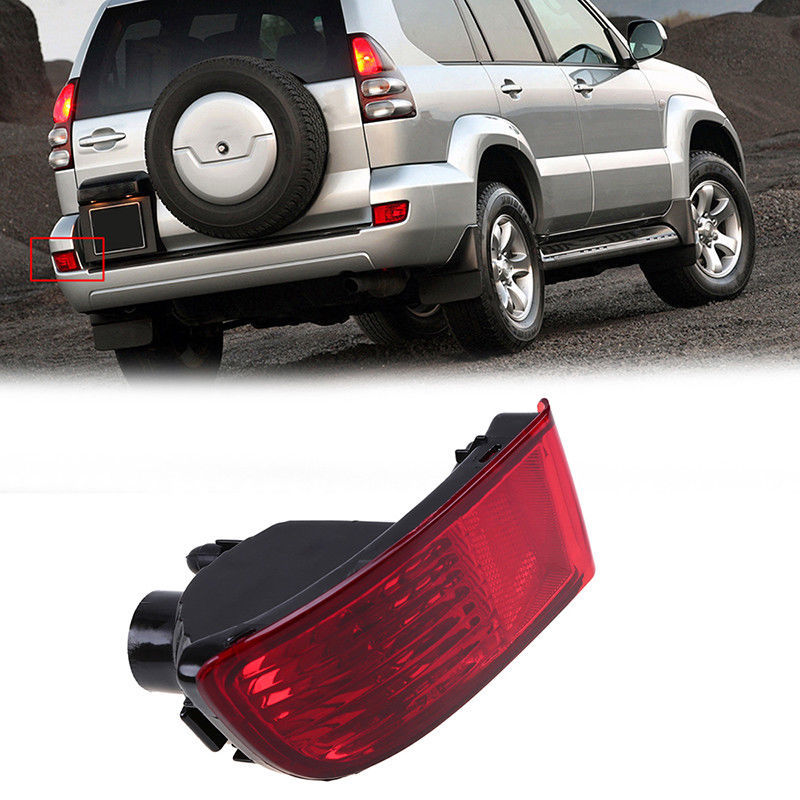 Left Side Rear Fog Light Tail Reflector Lamp for Toyota Land Cruiser