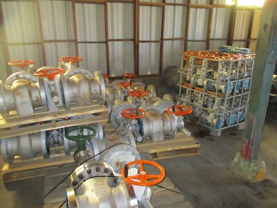 Cast Steel Gate Valve VELAN F08-1064C-02TY 2'' 300 RF Flanged OS&Y WCB x Trim 8