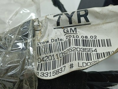 Opel Astra J 2011 Left Wiring Harness Cable Set Door Front 