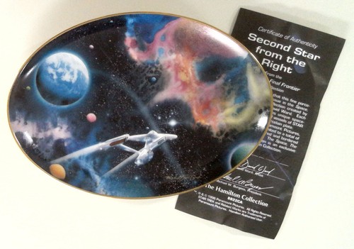 1x  RJP094: Star Trek: Space, The Final Frontier Plate Collection: Second Star f